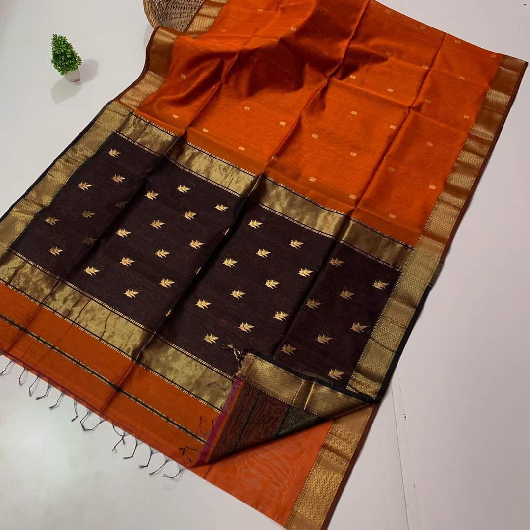 Maheswari silk handloom saree